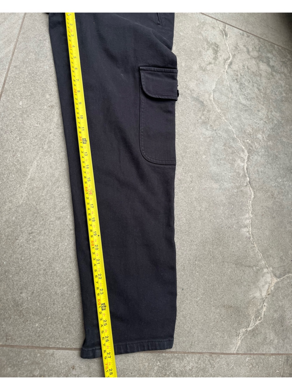 Aritzia Wilfred size 2 XS Black Cargo High-Waist Pants Cotton jeans - Picture 6 of 8